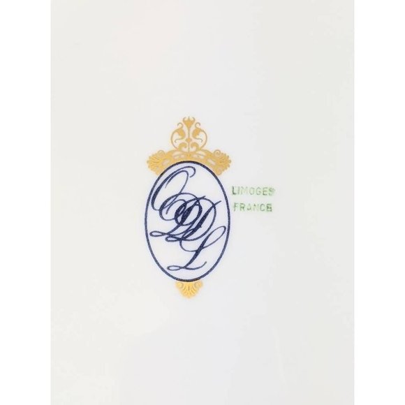 White Porcelain Cat Portrait Plate | Kitty Picture Yellow Border Collectible 10" - Picture 9 of 10